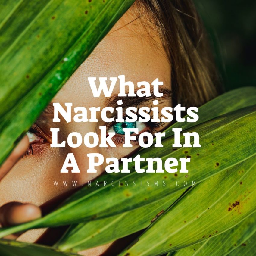 What Narcissists Look For In A Partner
