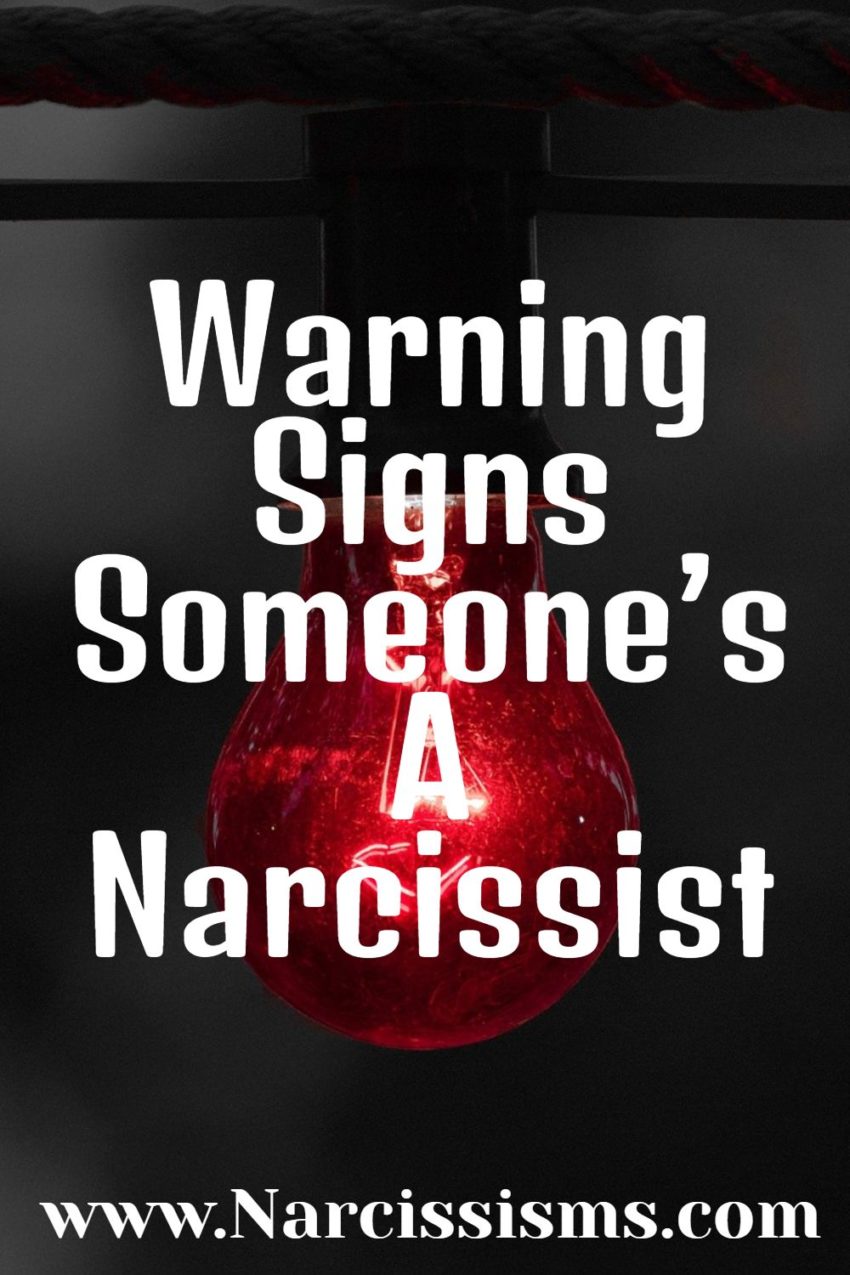 Warning Signs Someone’s A Narcissist