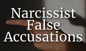 Narcissist False Accusations