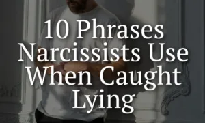 10 Phrases Narcissists Use When Caught Lying