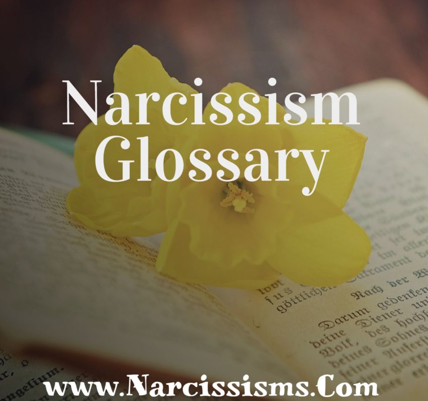 Narcissism Glossary