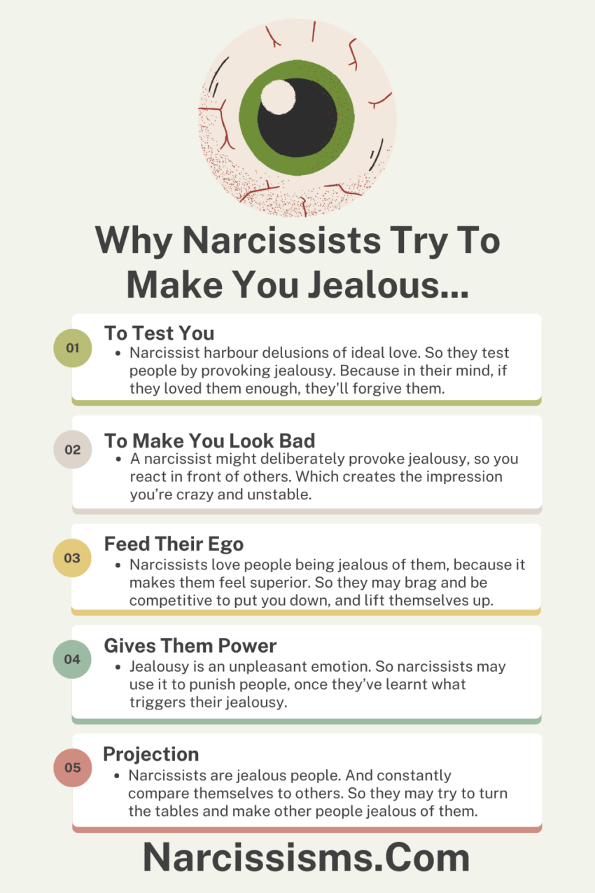 Why Narcissists Try To Make You Jealous - Narcissisms.Com