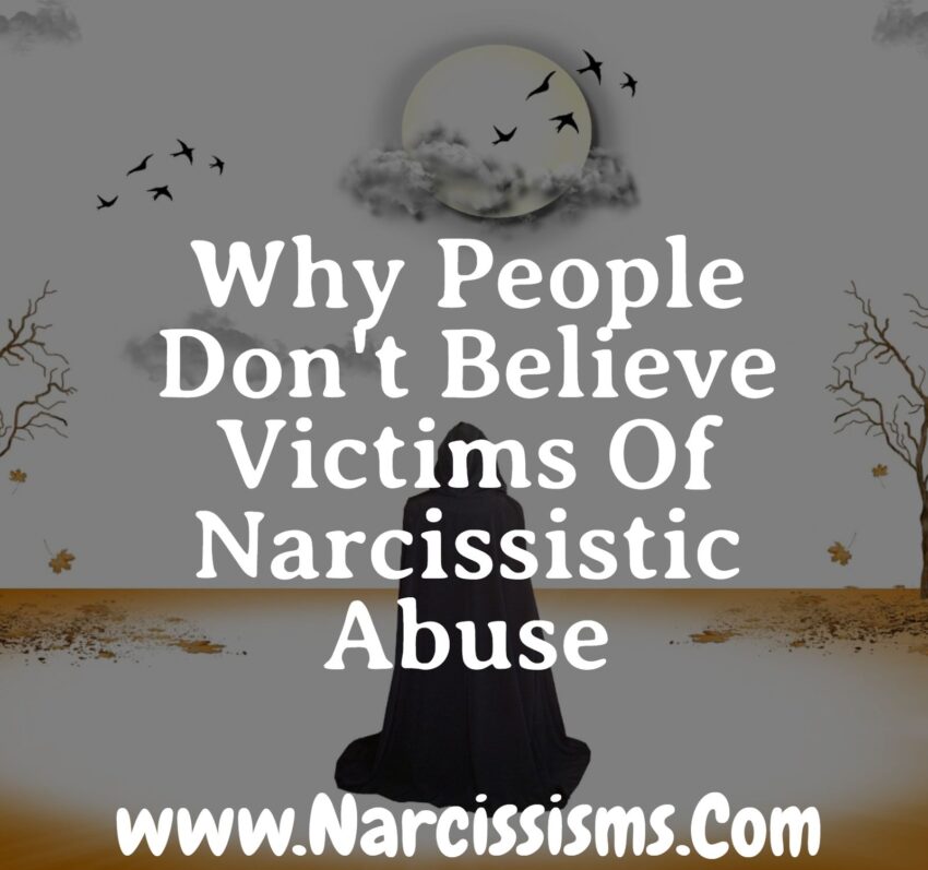 Why People Don't Believe Victims Of Narcissistic Abuse