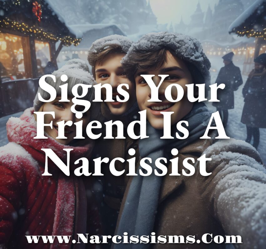Signs Your Friend Is A Narcissist