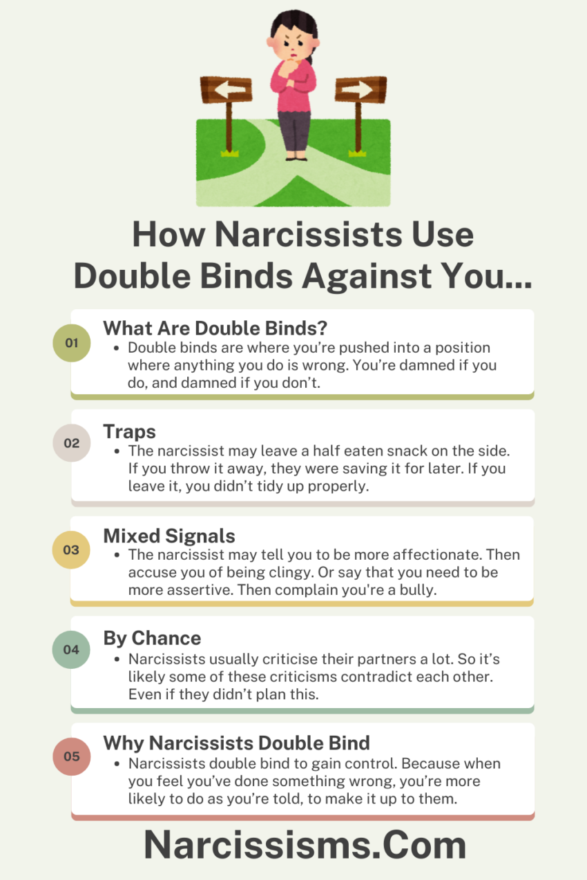 How Narcissists Use Double Binds Against You - Narcissisms.Com