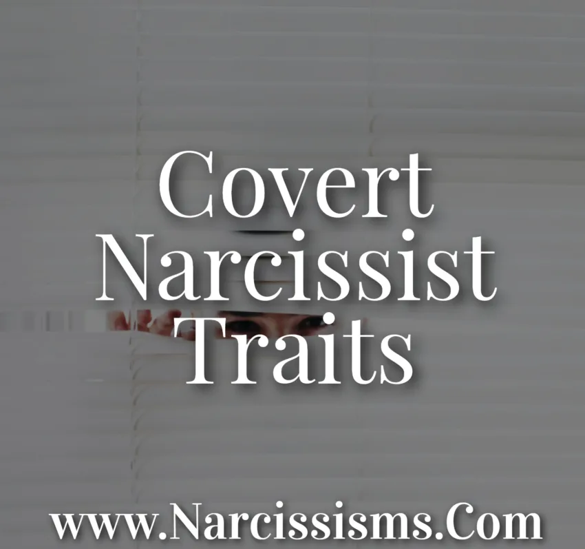 Covert Narcissist Traits