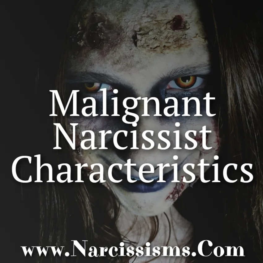 Malignant Narcissist Characteristics
