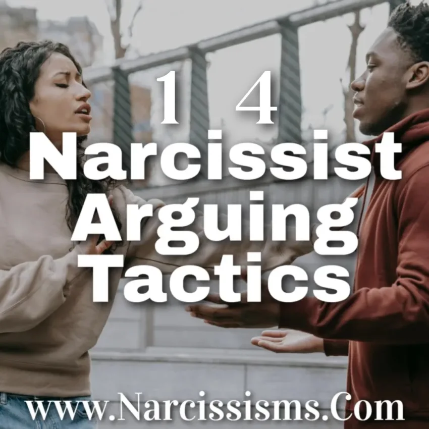 14 Narcissist Arguing Tactics